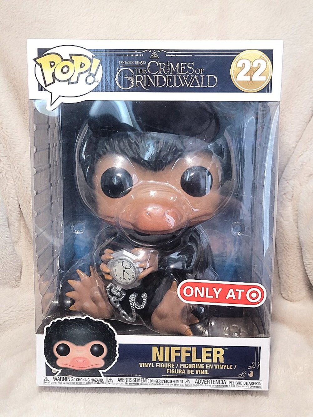 Funko Pop! Niffler Fantastic Beasts #22 Jumbo 10" Target Exclusive Sealed New